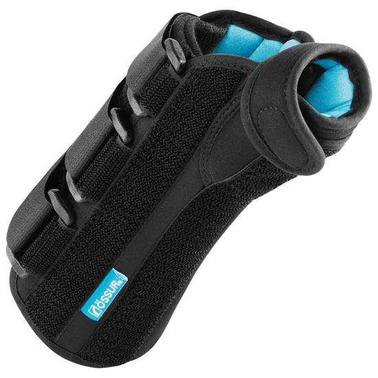 Close-up view of a black Formfit® thumb brace in New York, New Jersey, & Connecticut