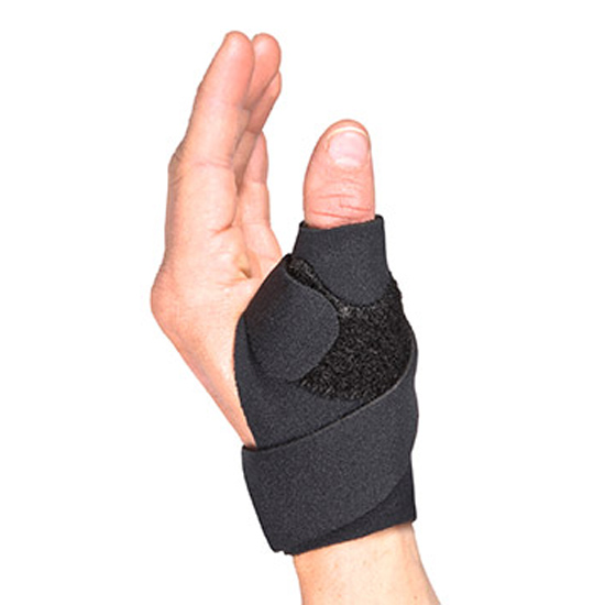A hand is wearing a CMC controller plus thumb support brace in New York, New Jersey, & Connecticut